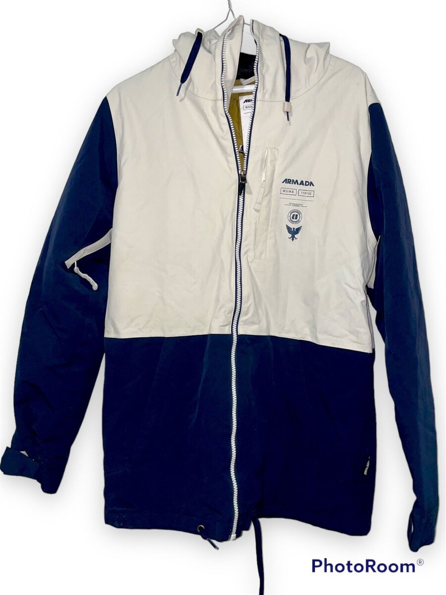 Armada Men's Ski Jacket White Blue & Gold | eBay Armada Men's Ski Jacket White Blue & Gold | eBay