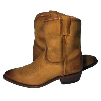 frye cowboy booties