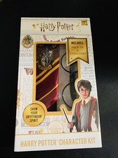 Harry Potter Character Kit with Griffindor Necktie  Eyeglasses, NEW