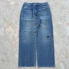 Vintage Rocawear Jeans Men's 36x34 Blue Fits 36x33 Relaxed Baggy Y2K Hip Hop