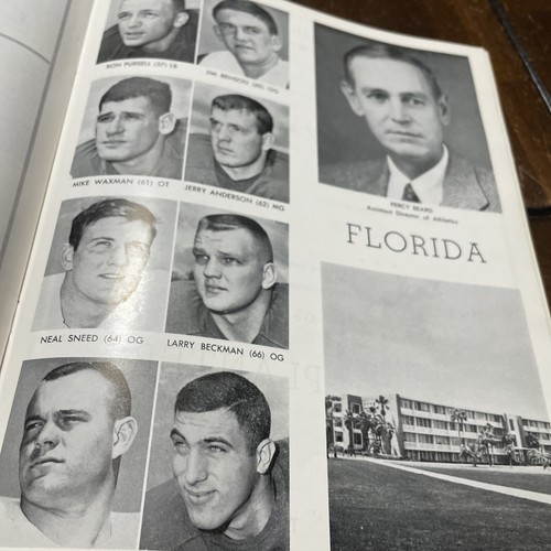 1965 OLE MISS REBELS VS FLORIDA COLLEGE FOOTBALL PROGRAM homecoming OXFORD MS - Picture 10 of 10