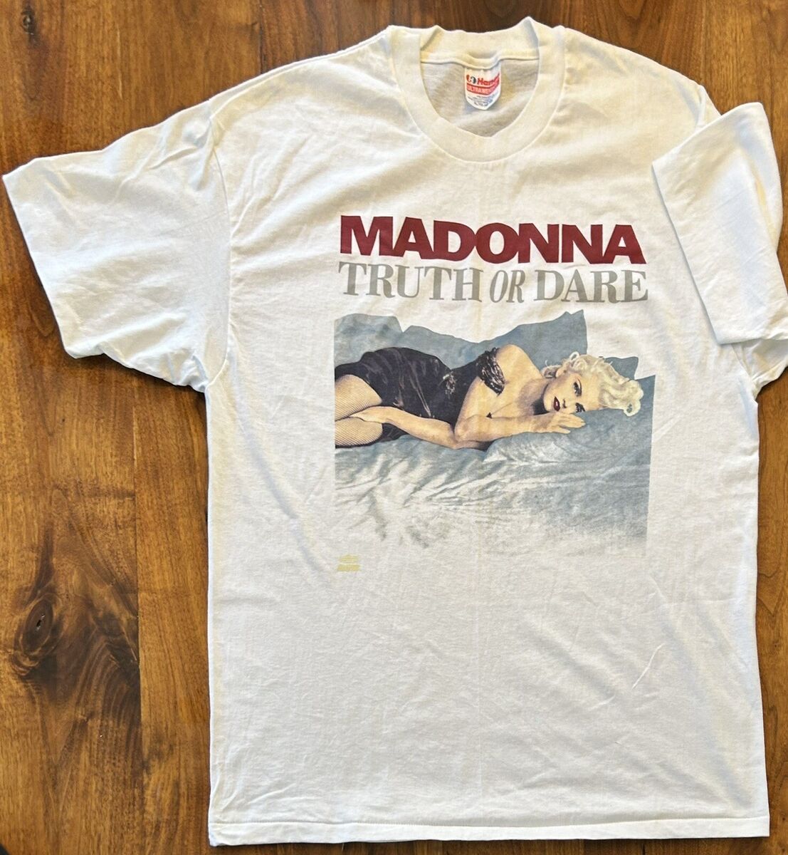 VINTAGE 1991 MADONNA TRUTH OR DARE TOUR CONCERT PROMO T VINTAGE 1991 MADONNA TRUTH OR DARE TOUR CONCERT PROMO T