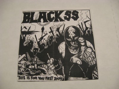 Black SS/ self titled EP/ Third Party/ 2004/ Punk Hardcore/ Insert