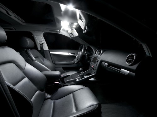 For Megane 2 13 LED Bulbs White Cabin Ceiling Light Box Gloves - Picture 3 of 6
