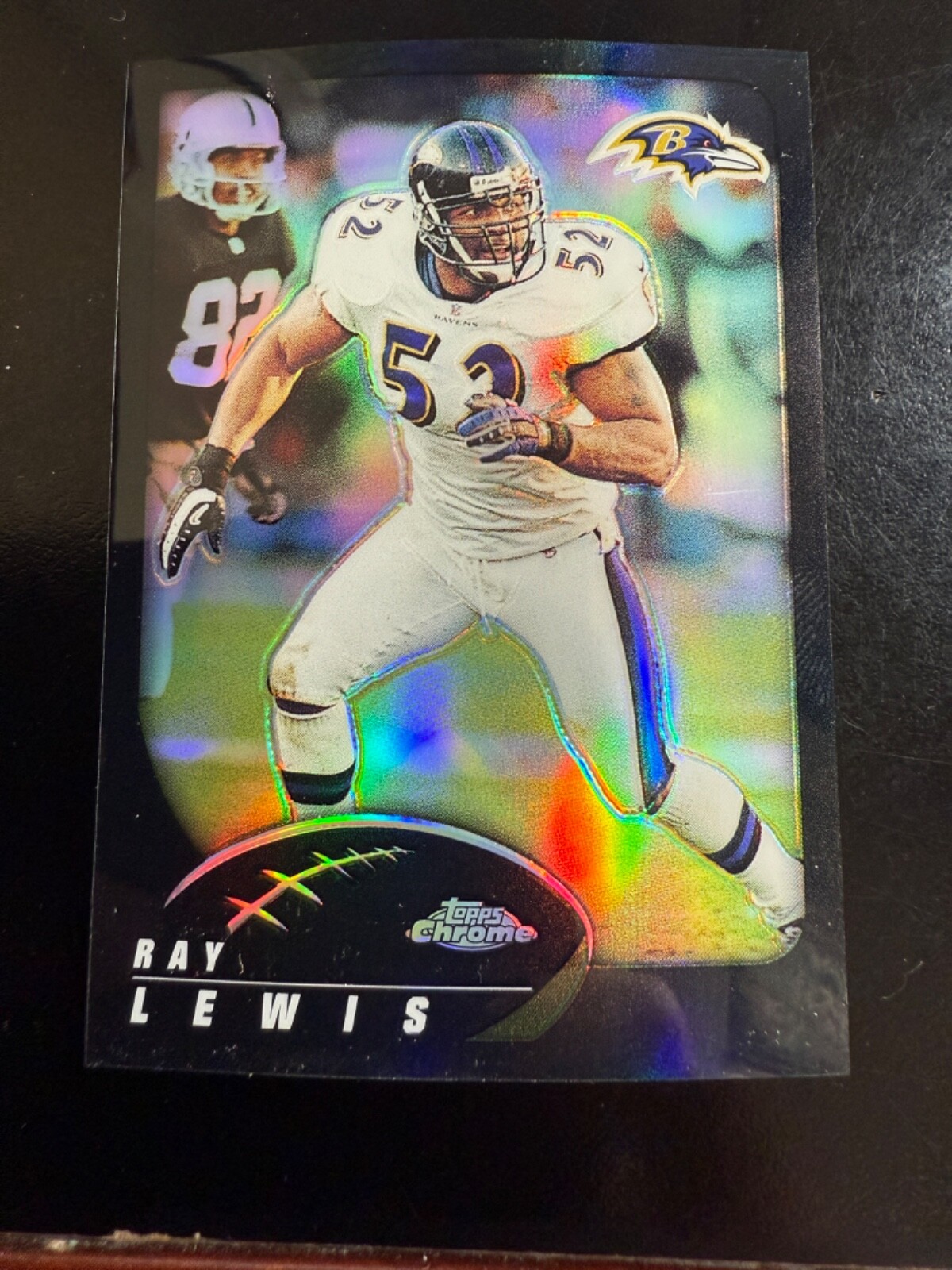 2002 Topps Chrome - Black Refractor #5 Ray Lewis /599