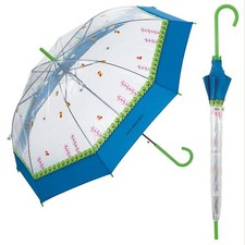 Wpc. Nintendo Super Mario Bros. Vinyl Umbrella Blue 60cm Underwater Japan New