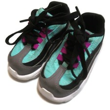 Nike Little Air Max 95 Size 5c Toddler PS Preschool Shoes Green Black Sneakers