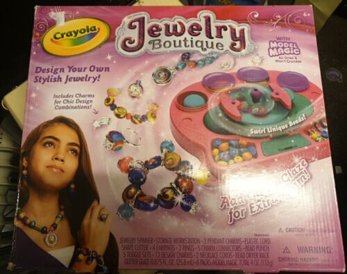 186 CRAYOLA JEWELRY BOUTIQUE  - Original Colour Way - Make Craft Jewellery - NEW - Picture 1 of 1