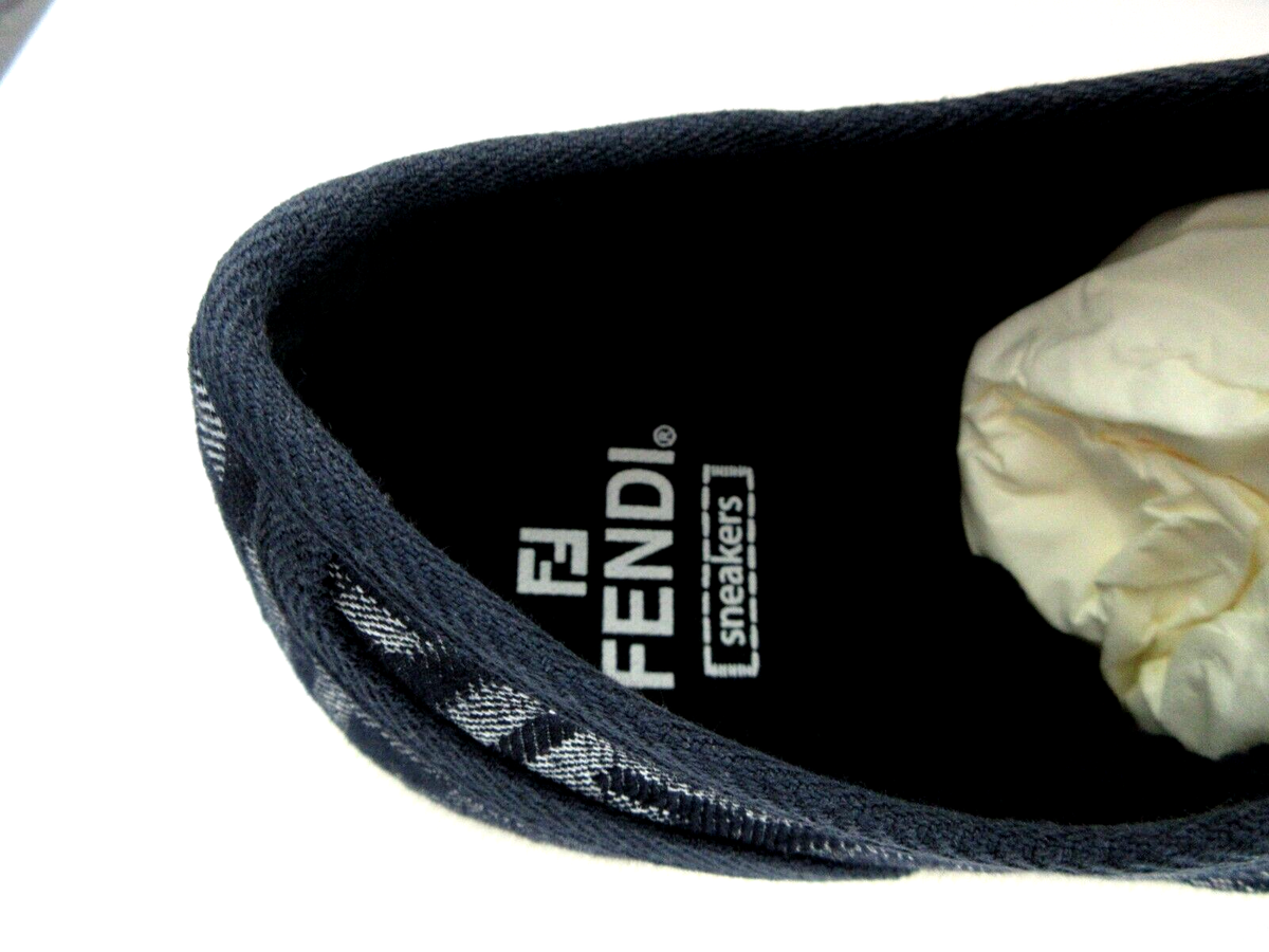 Fendi Men's Domino FF-Denim Low Top Sneakers US 11 UK 10 | eBay