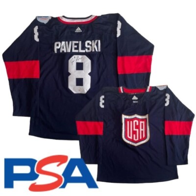 Joe Pavelski Signed World Cup of Hockey WCH Team USA Jersey