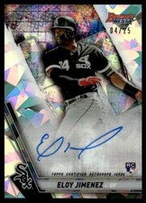 2019 Bowman's Best of 2019 Autographs Eloy Jimenez Auto /25 Chicago White Sox