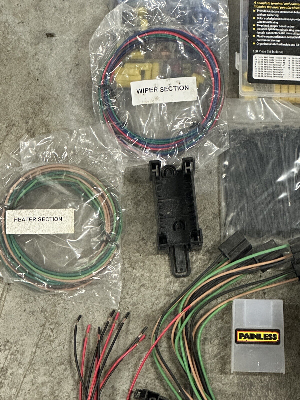 Painless Wiring Mopar Muscle Car Chassis Harness 21 Circuits eBay