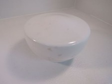 Classic Vintage 12in Light Fixture Shade Cover Frosted Mid Century Glass