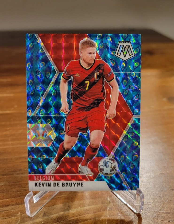 2021 Panini Mosaic UEFA Euro 2020 Choice Peacock Kevin de 