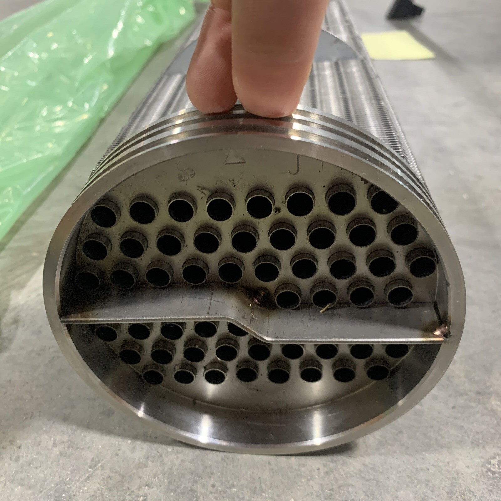 Tube Heat Exchanger 32” x 5” Segmented Baffle *New*