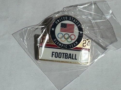 Paris 2024 olympic games PIN NOC DATE USA FOOTBALL SOCCER TEAM - Rare - Picture 4 of 4