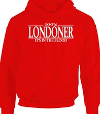 Londoner Mens Hoody Hoodie - 100% Londoner  London England