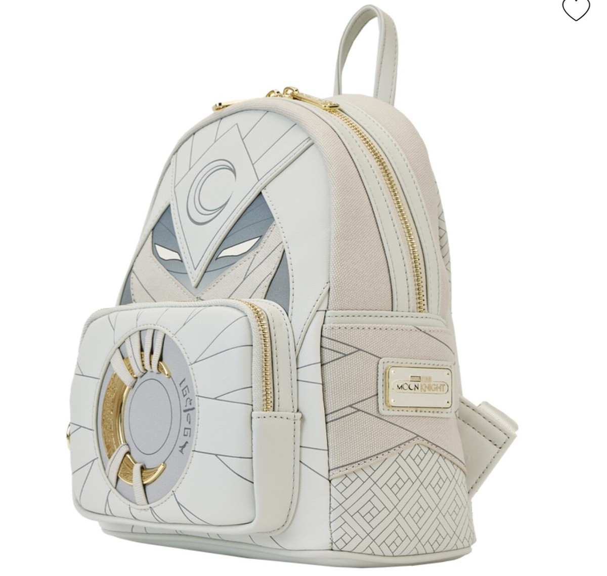 ☆Loungefly☆WonderCon Mini Backpack Loungefly Moon Knight Glow GITD Cosplay Backpack Wondercon