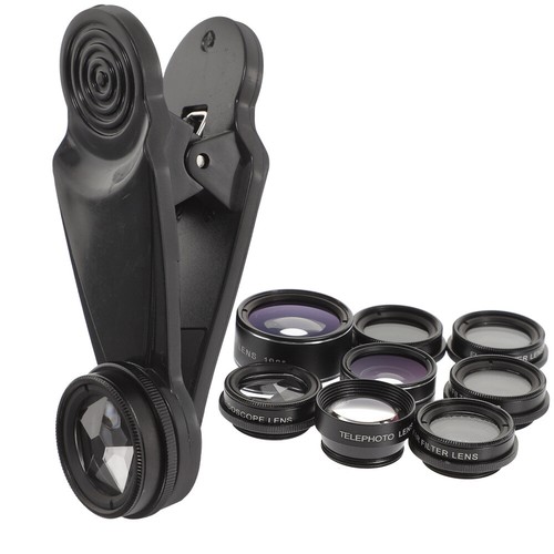 Mobile Phone Lens Set Camera for Moile Professional Wide Angle Cell Kit - Photo 8 sur 12