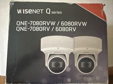 New Genuine WISENET Q Series QNE-6080RV Network Dome Camera Alarm In/Out