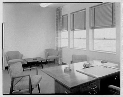 Photo:Esso Building, Baton Rouge, Louisiana. Mr. Voorhies' office II