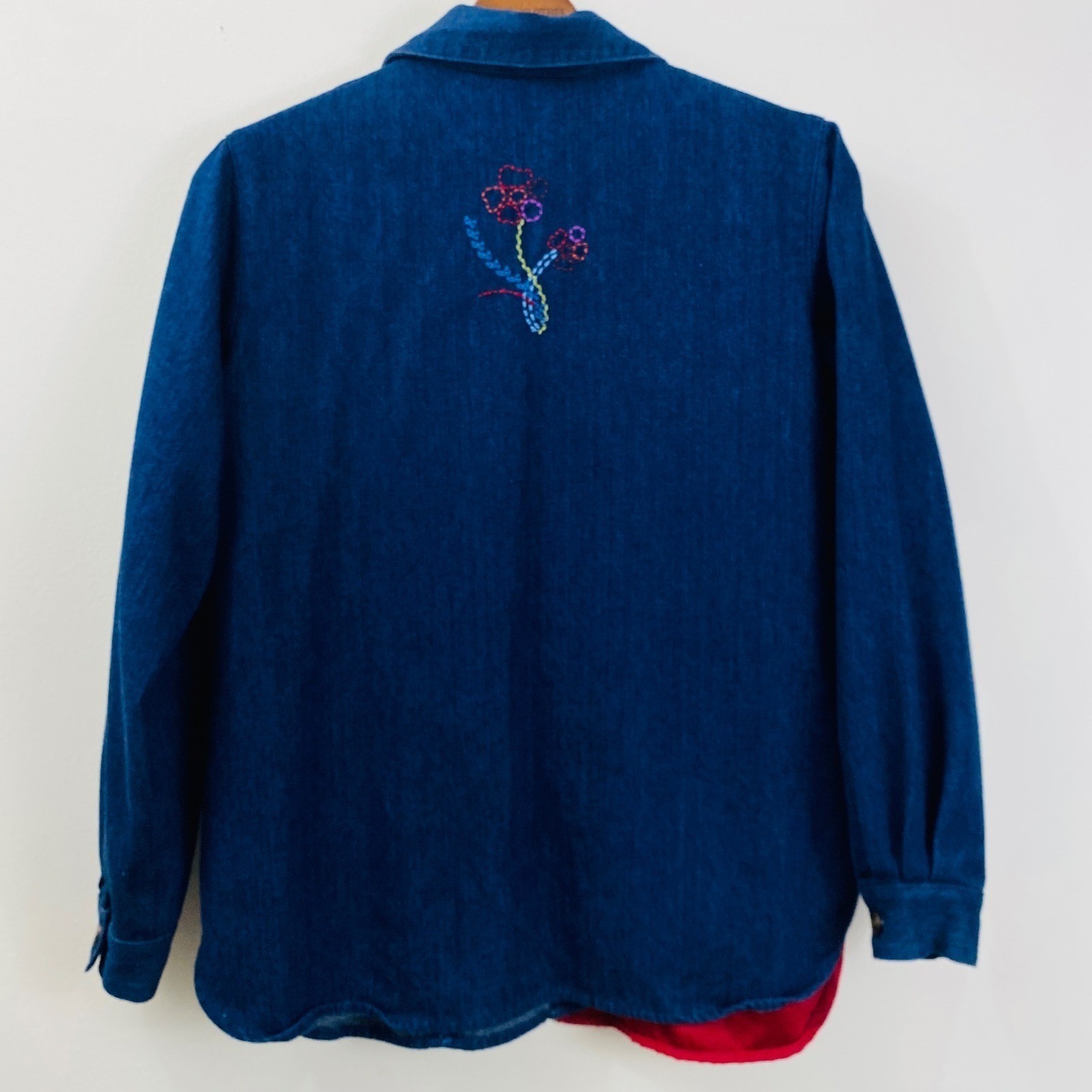 Napa Valley Petites Small Patchwork Embroidered D… - image 3