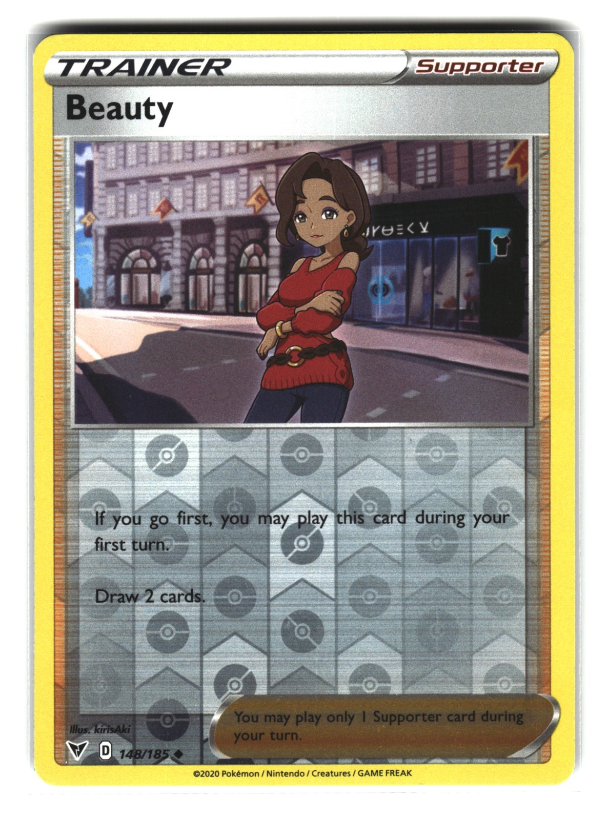 Beauty 148/185 Reverse Holo Vivid Voltage Pokemon Card