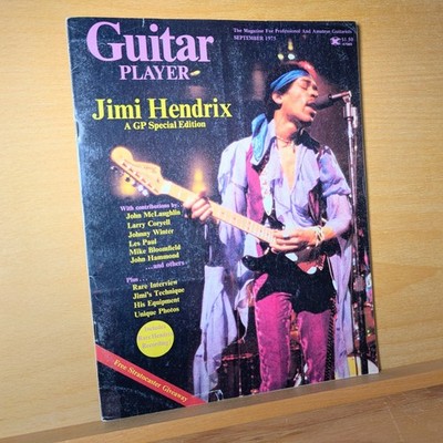 Guitar Player Magazine September 1975 Jimi Hendrix NO LABEL