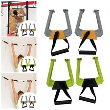 2x Portable Pull up Bar Upper Body Exercise Lightweight Pullup Bar Handles