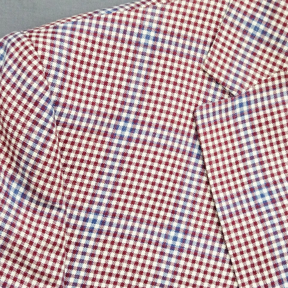 Blazer Jack Victor Montreal Hombre 44R Multicolor Cuadros Mezcla de Lana Abrigo Deportivo Foto 2 de 4