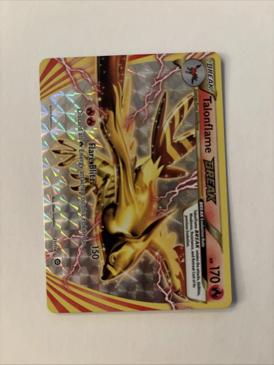 Talonflame BREAK 21/114 XY - Steam Siege for sale | eBay