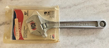 NOS Crescent AC110V Chrome Adjustable Wrench, Extra Wide (10" / 250mm), USA Made