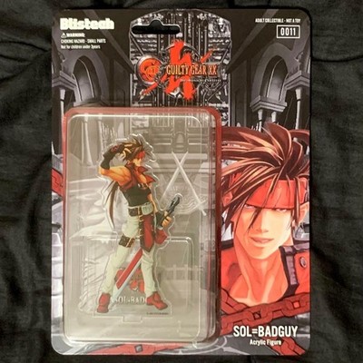 Guilty Gear STRIVE Sol Badguy Acryl Ständer Blistech ungeöffnet