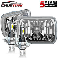 7x6 Led Headlight Hi-lo Drl For Chevy El Camino 1978-1981 Classic Luv Truck