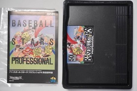 SNK Neo Geo AES Baseball Stars Professional boxed Japan game US Seller