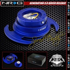 Nrg Gen 3.0 Racing Steering Wheel 2.5 Short 6-hole Quick Release Adaptor Blue Nrg Gen 3.0 Racing Steering Wheel 2.5 Short 6-hole Quick Release Adaptor Blue