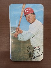 1970 Topps Baseball Super No 8 Johnny Bench Cincinnati Reds (D3)