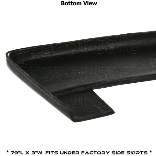 [ Sasa ] 2x Combinaison pour 08-14 Lexus Isf Is-F PU Comme Avant Pare-Choc Lip + - Photo 9 sur 9