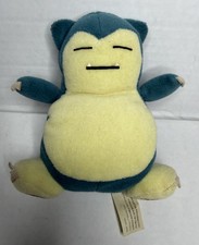 Vintage 1998 Pokemon Snorlax 143 Hasbro Plush Nintendo No Hang Tag