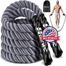 Cuerda Para Saltar Velocidad Saltar Crossfit Entrenamiento Gimnasio Ejercicio US