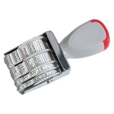 Rubber Stamp Line Dater Date Stamp for Scrapbooking Packaging Craft