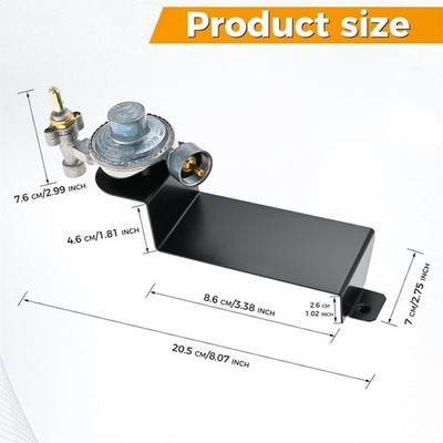 64865 Gas Grill Valve Regulator Replacement For Weber Q2000 and Q2200 Series