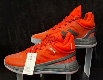   RARE YEAR 2020 Adidas Adizero LightStrike D Rose 11 Red Size 9.5 WITH TAGS  