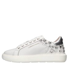 SIRIO LEATHER Sneakers LORENZO MARI Donna Bianco Amz058_loma