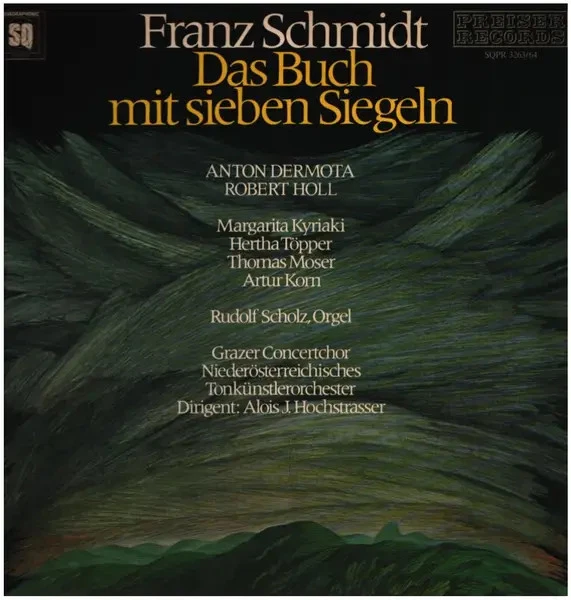 Franz Schmidt Das Buch Mit Sieben Siegeln QUADRAPHONIC / + INSERT 2xVinyl LP