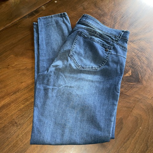 Democracy Ab Technology Jeans Size 14 Medium Wash distressed jeans