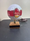 Vintage Coors Beer Globe Lamp Clock Bar Light KCS Industries Breweriana