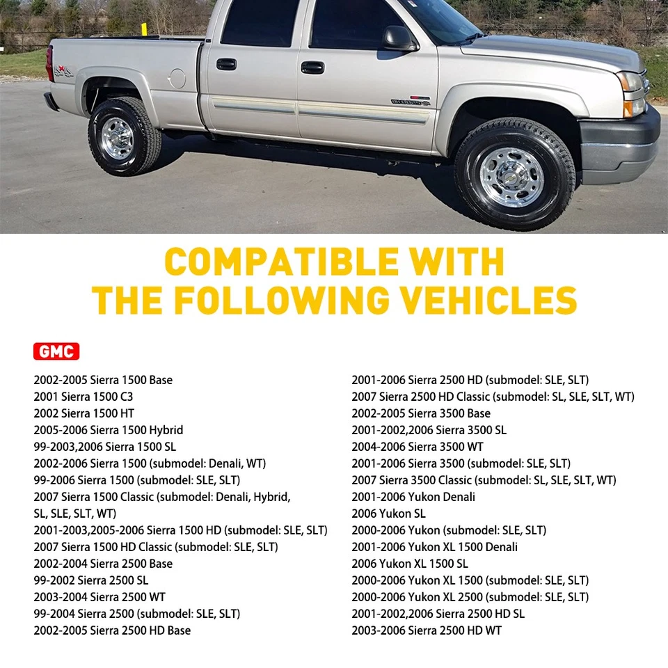 Door Handle Exterior Front Right RH Side For Chevrolet Avalanche 1500 2500 02-07 - Image 3 of 4