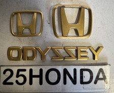 2002-2004 Honda Odyssey Factory Optional Gold Emblem Package Oem Rl1 Rare
