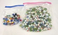 Vintage Multi Color Cats Eye Marbles Machine Made 10 Pounds 11 Oz  Lot